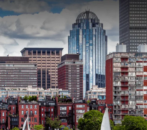 Buildings in greater boston area