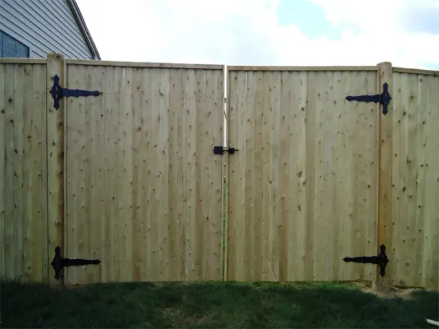 Pleasant Valley Fence Co. work photo