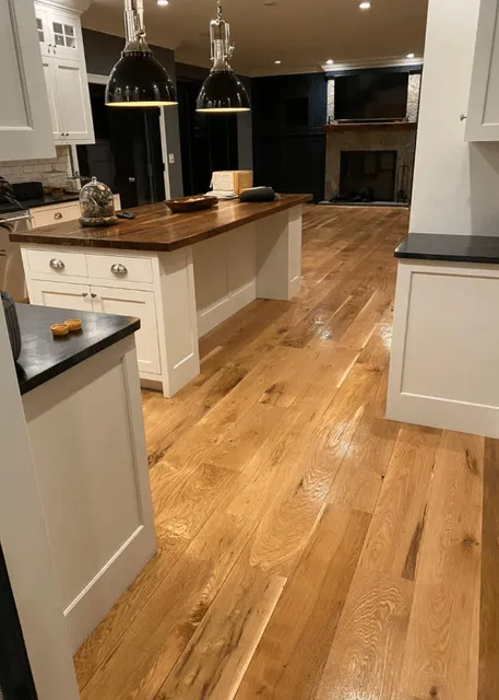 hardwood flooring project