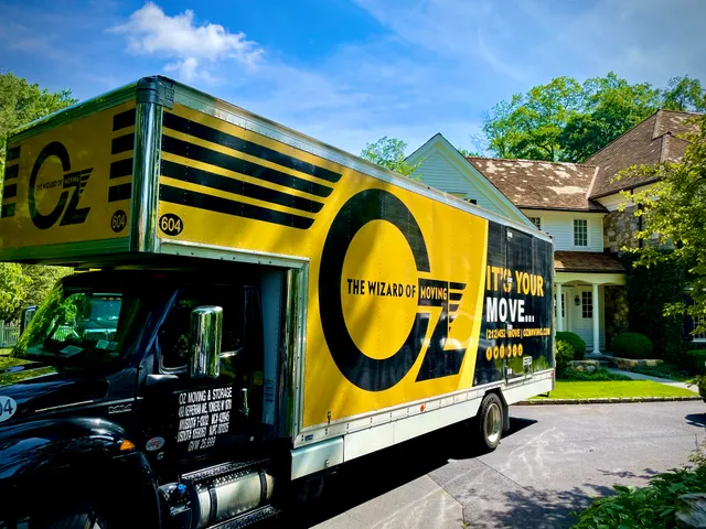 Oz Moving & Storage - Connecticut work photo