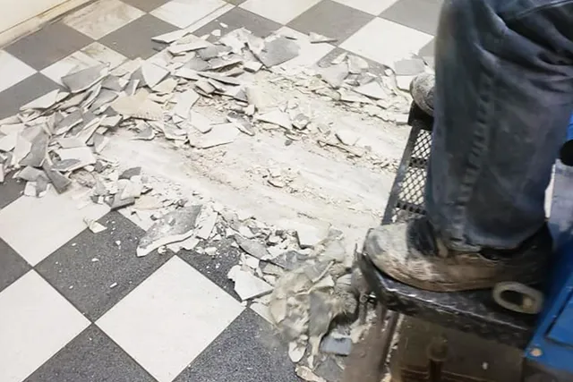 Floor removal