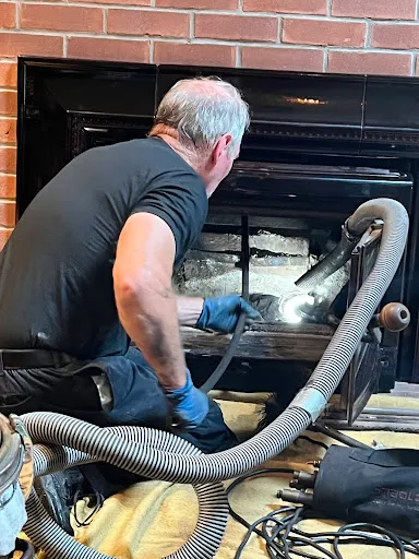 Chimney Cricket Sweep work photo