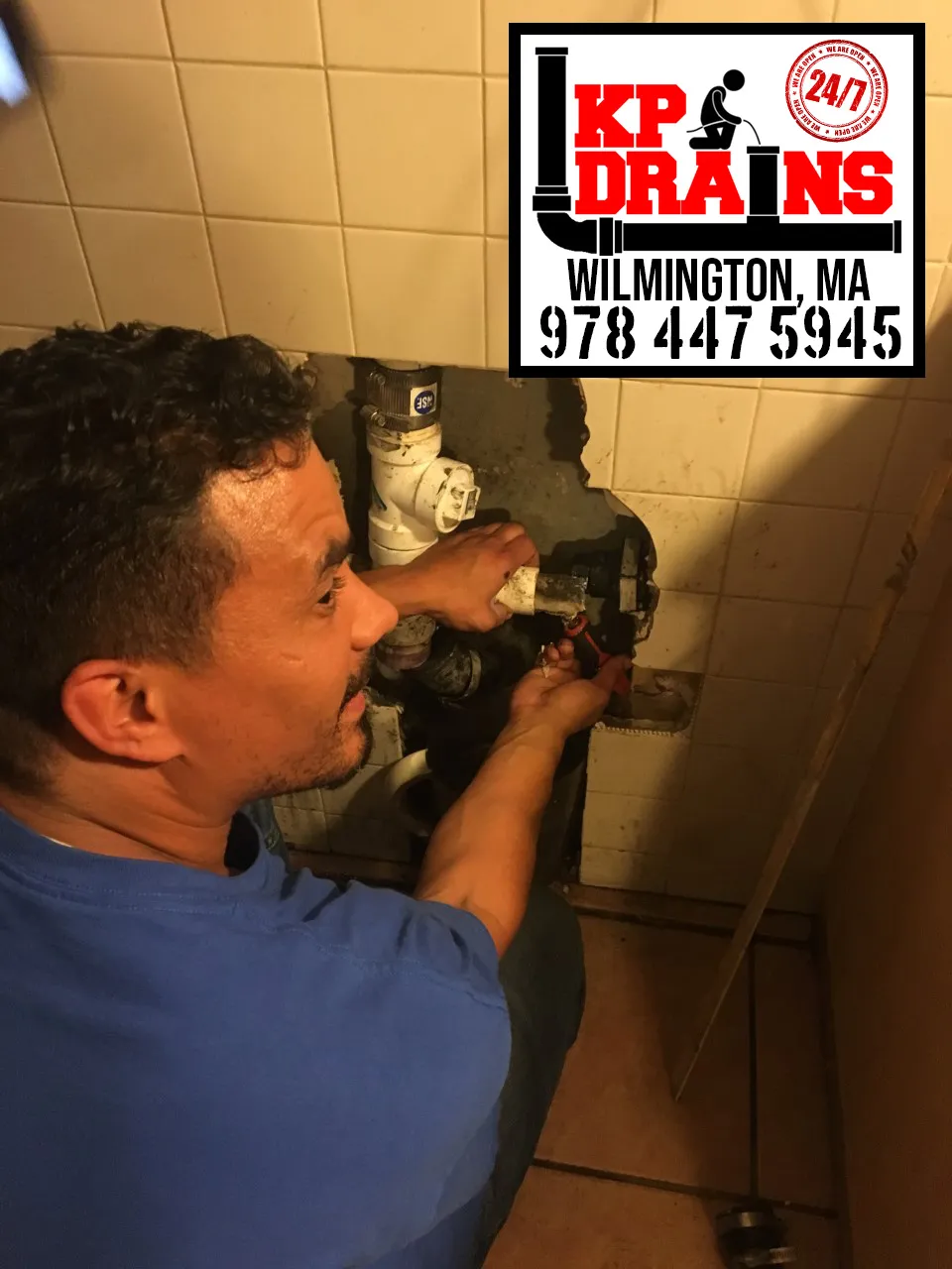 work photo from kpdrains.com