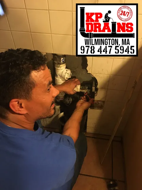 work photo from kpdrains.com