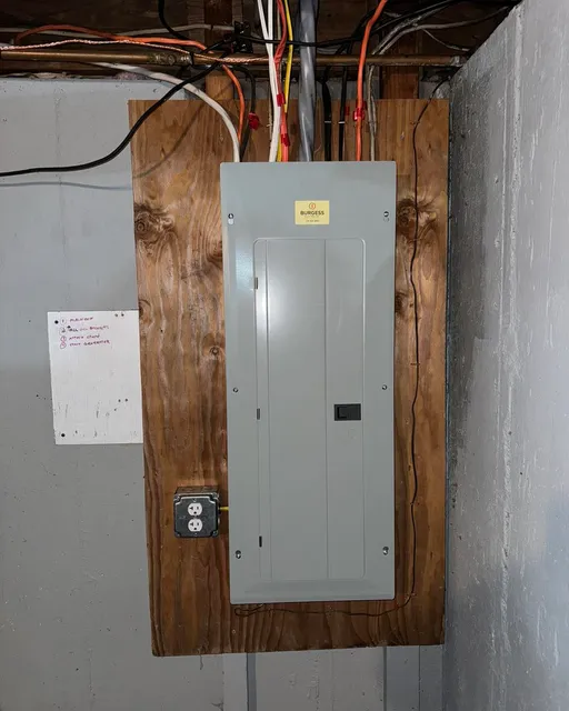 work photo from burgesselectricinc.com