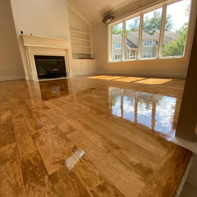 Completed flooring renovation by VRP Flooring in Connecticut
