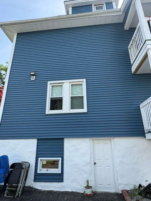 Vinyl siding installation in Massachusetts
