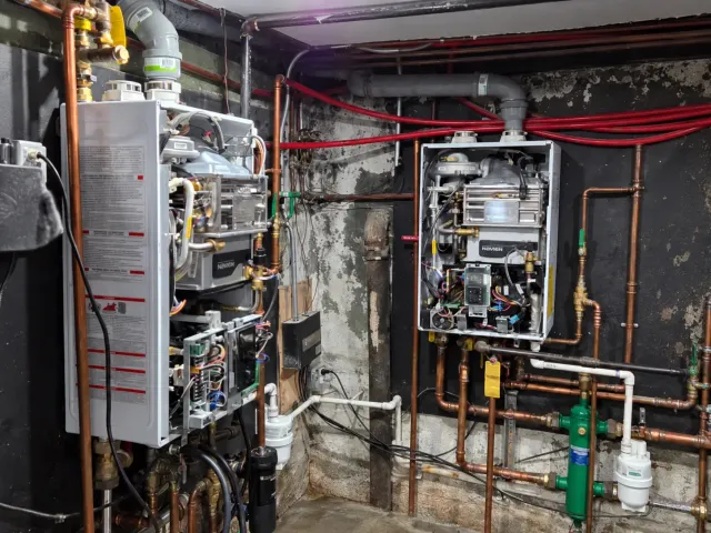 Condensing equipment service