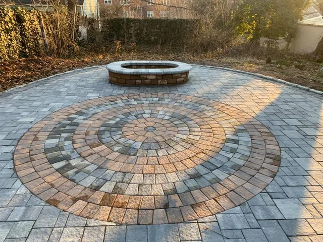 A and A Masonry Co. - Stamped Concrete Patios - Walkways - Retaining Walls - Stone Veneers work photo