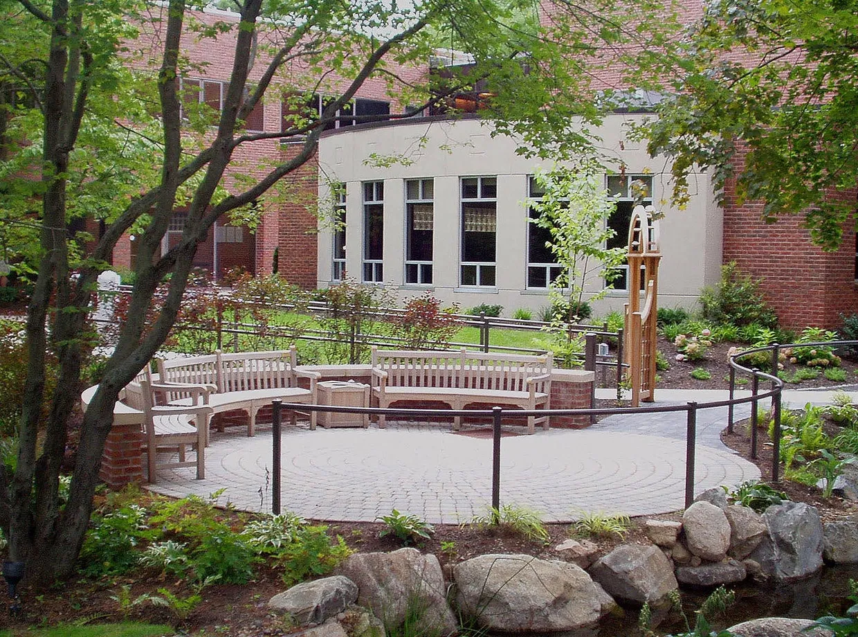 Dr. Harvey Zarren Healing Garden, Union Hospital, Lynn MA