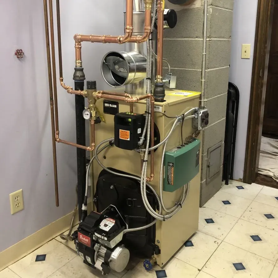Oil Boiler — West Springfield, MA — Clean Air Mechanical Heating & Air Conditioning