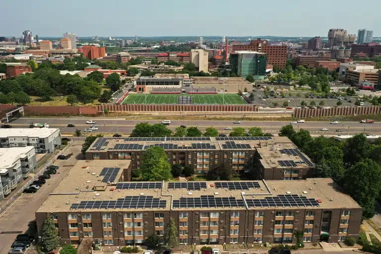 Riverton Community Housing Solar Installation – 4th Street