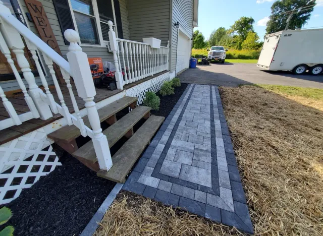 Paver Entrance Walkway
