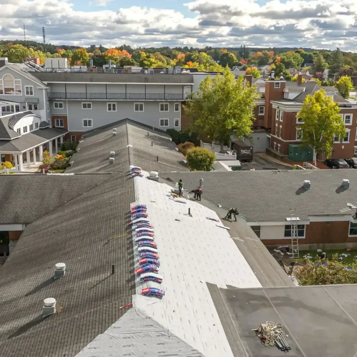 work photo from crownroofingma.com