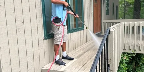 Power washing any type of surface