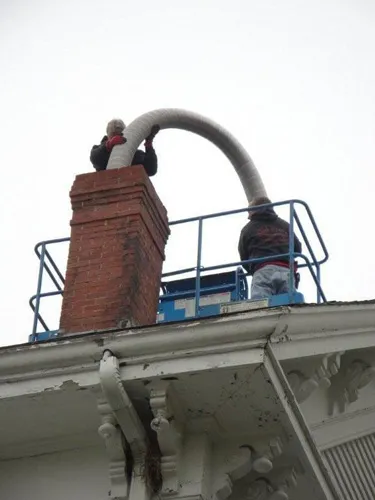 work photo from oldtymechimneysweep.com