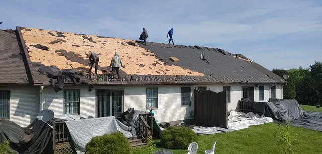 Champlain Roofing work photo