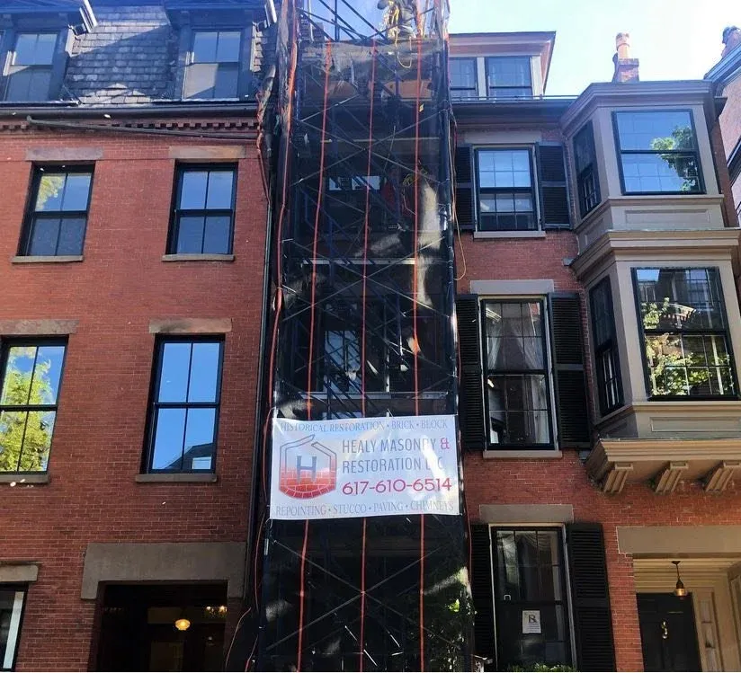 Historic Brick Restoration & Sill Repairs (Boston, MA)