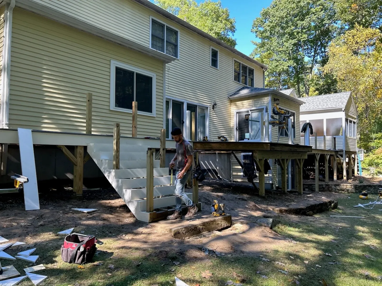 Mark's Deck Service researched project photo