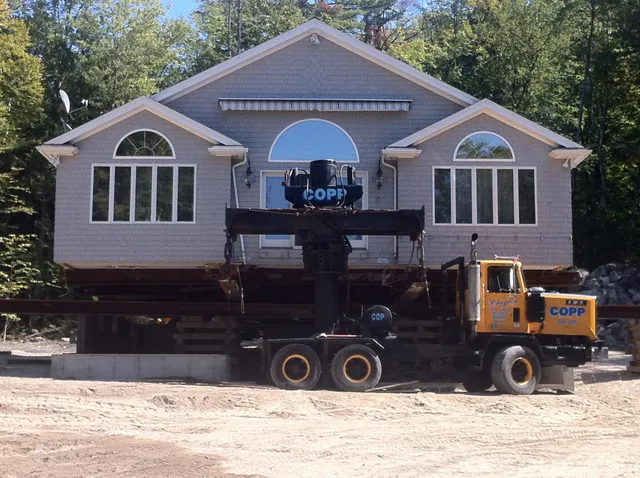 Copp and Sons Building Movers work photo