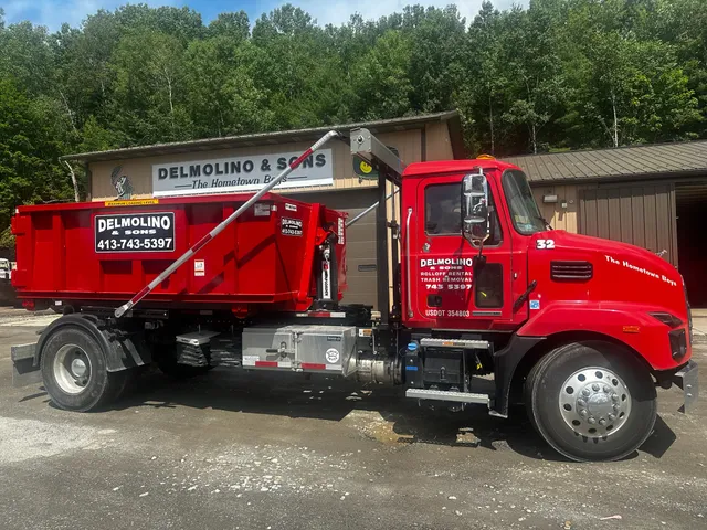 Delmolino & Sons Rolloff Rentals and Trash Removal work photo