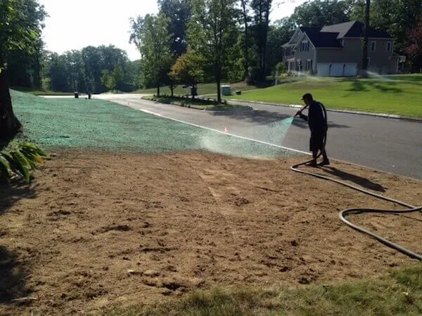 Hydroseeding