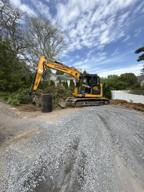 Legacy Excavation is a land clearing contractor that provides brush removal and site prep in Plymouth, MA