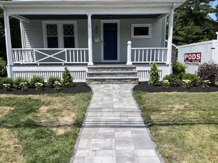 Welch Landscaping project — South Shore lawn care and landscape construction