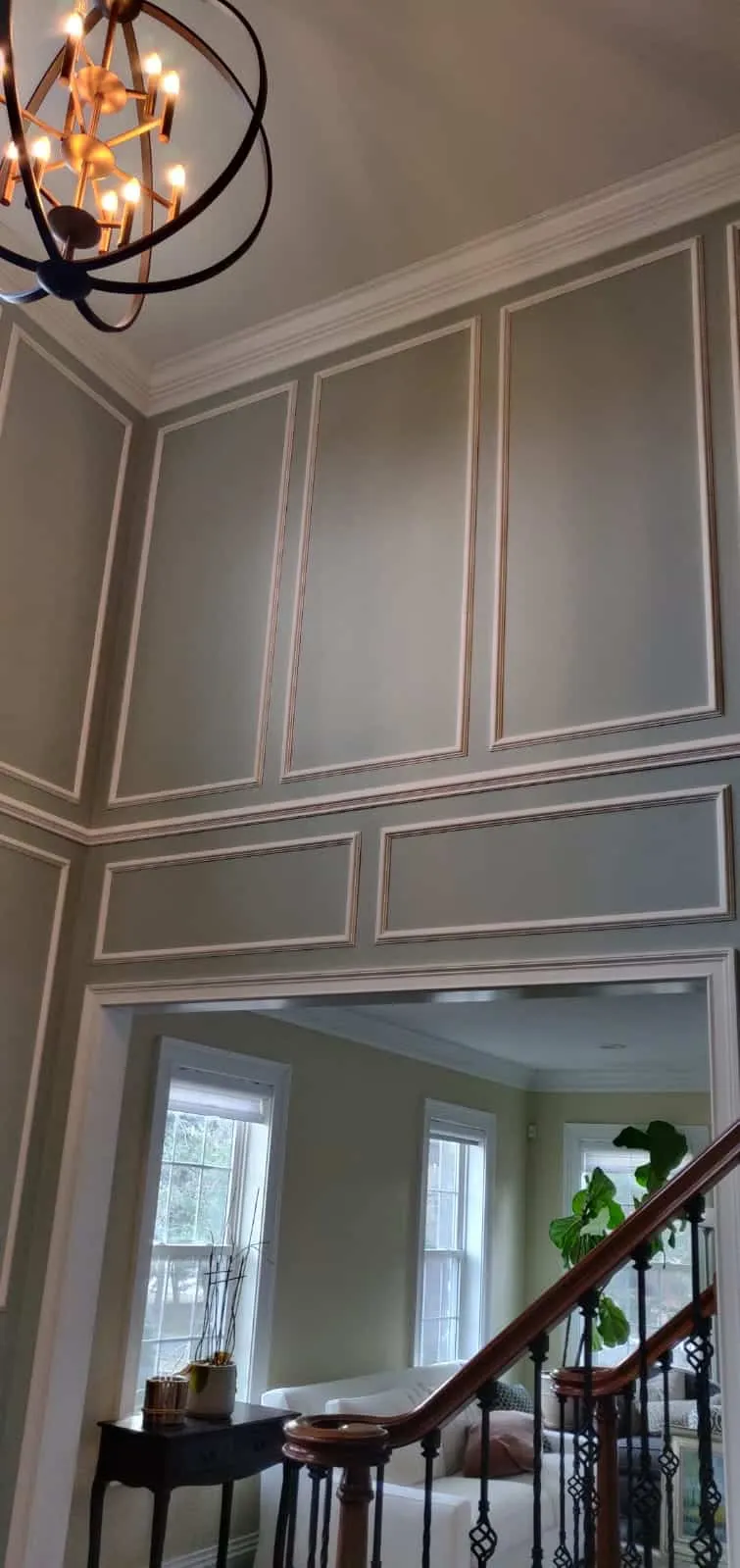 Custom beautiful stairs work done by WW Finish Carpentry