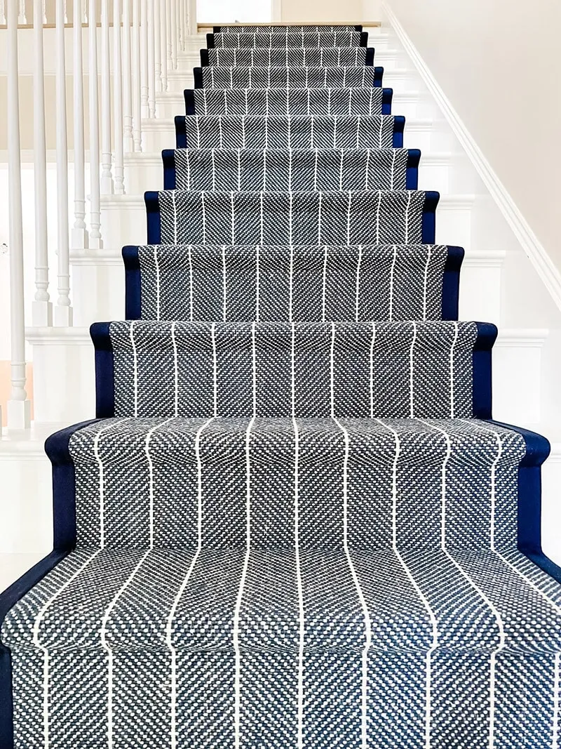 Residential carpet stair work in Ashland, MA from Framingham Carpet Center