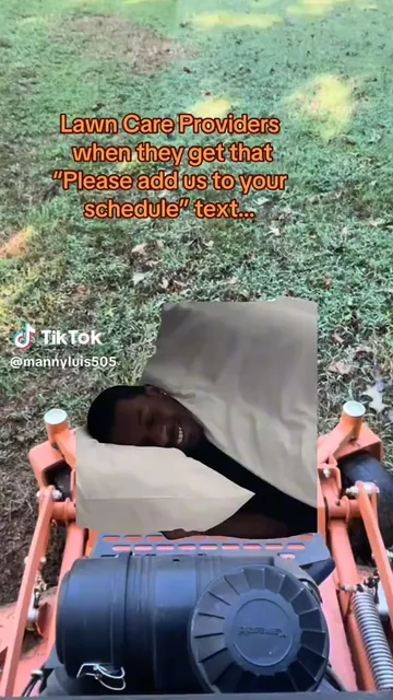 Give us a call for lawncare services today!?

Credit: @/mannyluis505 on TikTok

#lawncare #lawn #lawncarecommunity #lawncarecompany #smallbusiness #smallbusinessowner #landscaping #lanscapingcompany #landscapingcommunity #lawncarememes #landscapingmemes