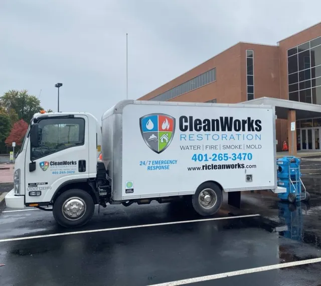 cleanworks inc water fire soot mold damage restoration ri