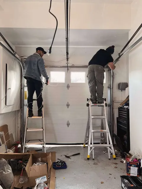 work photo from doubletimegaragedoors.com