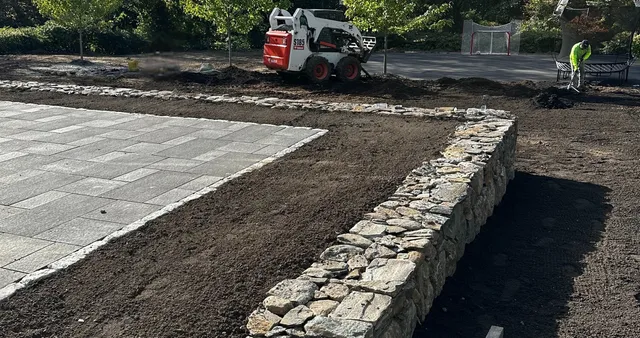 enhancing your yard with stonework and retaining walls in south shore ma