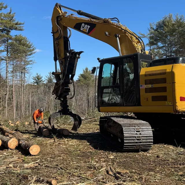 Kirk Trucking & Forestry Recycling work photo