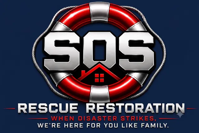SOS Rescue Restoration logo