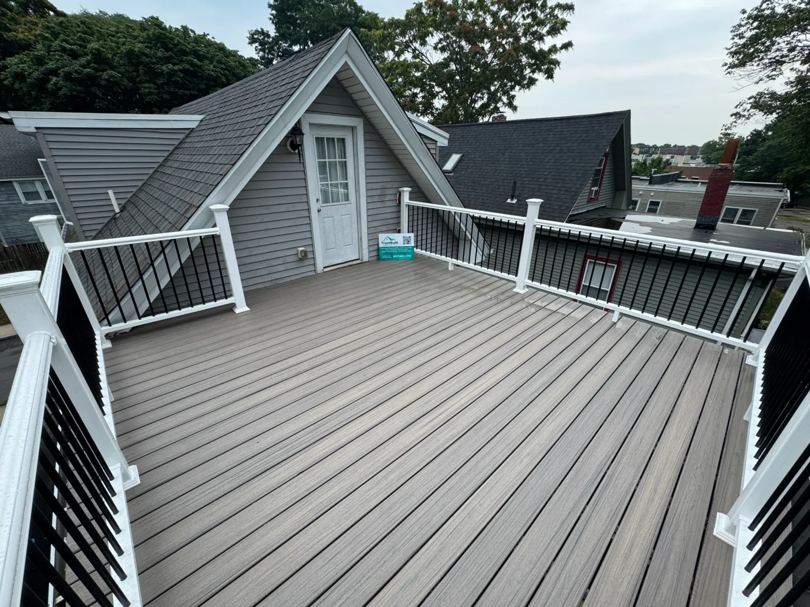 Deck build photo