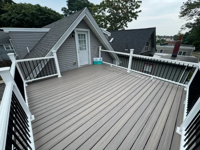 Deck build photo