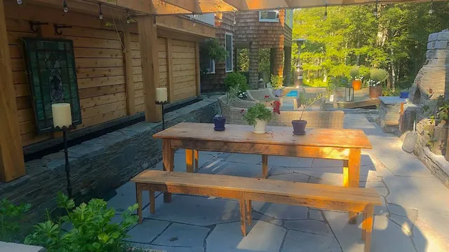 Backyard Oasis, Cape Elizabeth, Maine