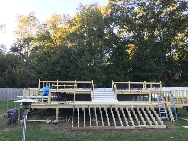 Deck installation