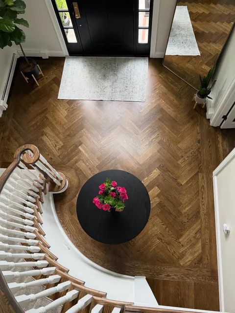 Dan's Custom Hardwood Floor work photo