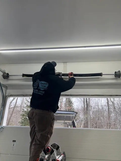 work photo from doubletimegaragedoors.com