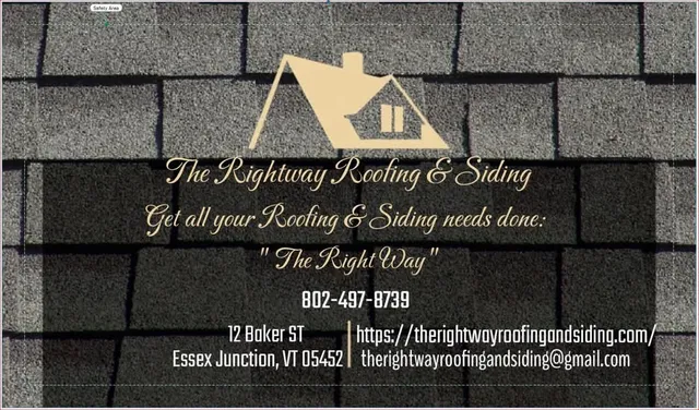 The Rightway Roofing & Siding logo