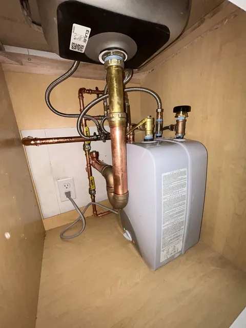 Compact Water Heater Cabinet — photo 2