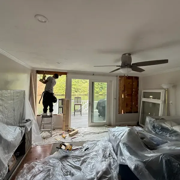 D & B Painting Inc project photo 13 — painting and carpentry work in MetroWest Massachusetts