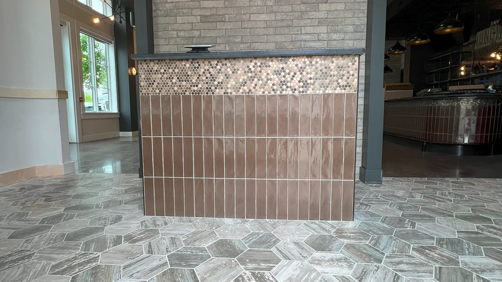 The Junction Restaurant flooring