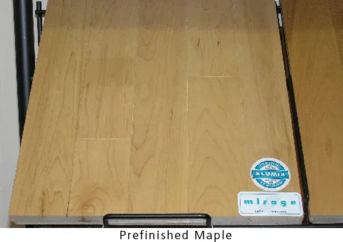Hardwood floor project