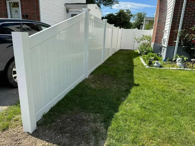 Vinyl Fence