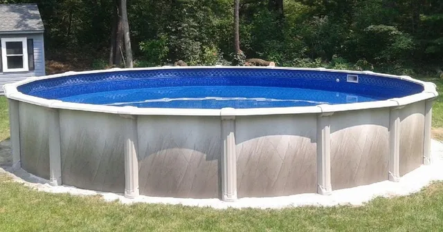 work photo from davesabovegroundpools.com