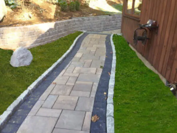 Another stone walkway